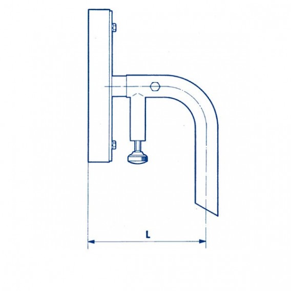 Soporte panel de viraje