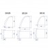 Dimensiones cortina Arco