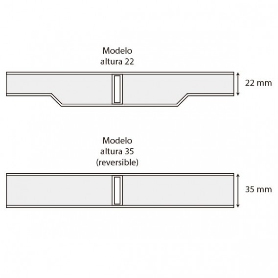 Módulo rejilla transversal azul liner para curvas AstralPool