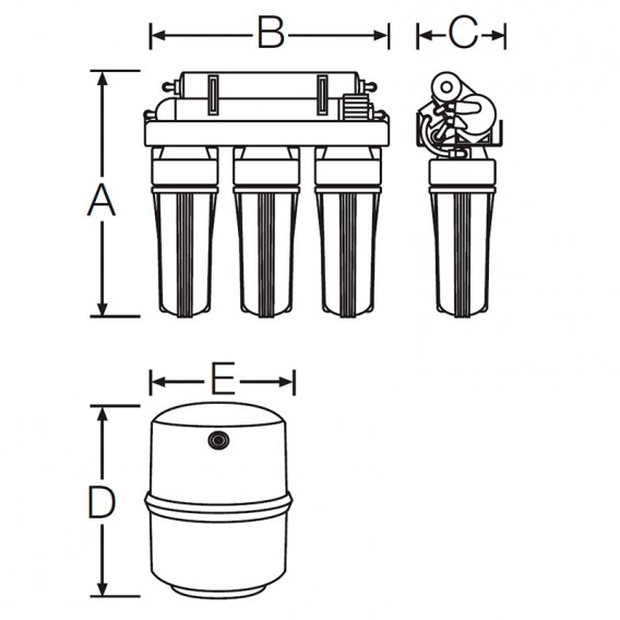 Ósmosis inversa GENIUS-300