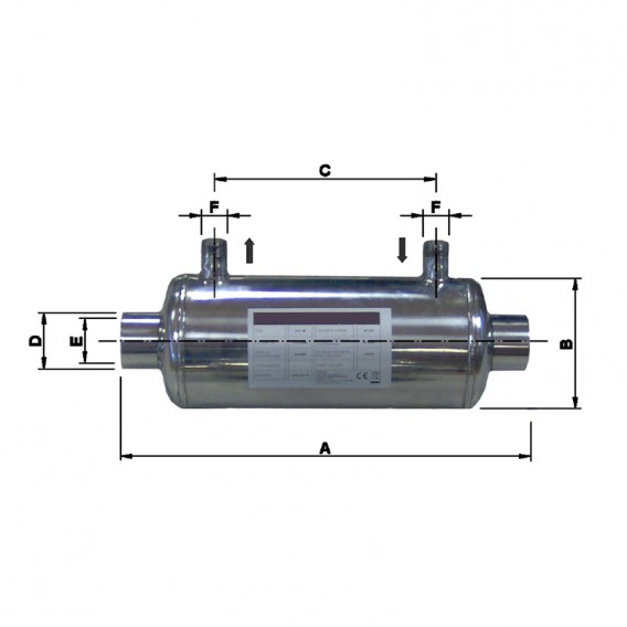 Dimensiones AstralPool Waterheat